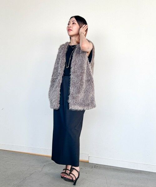 LAUTREAMONT / ロートレアモン テーラードジャケット | 【WEB限定】シャギーライトジレ | 詳細18