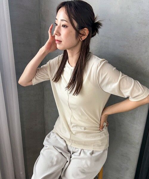 LAUTREAMONT / ロートレアモン カットソー | 【WEB限定】シアーベロアカットソー | 詳細1