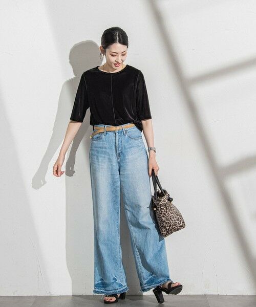 LAUTREAMONT / ロートレアモン カットソー | 【WEB限定】シアーベロアカットソー | 詳細14