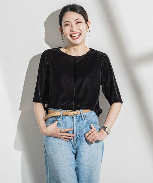 LAUTREAMONT / ロートレアモン カットソー | 【WEB限定】シアーベロアカットソー | 詳細15