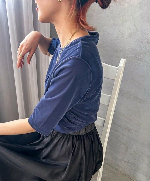 LAUTREAMONT / ロートレアモン カットソー | 【WEB限定】シアーベロアカットソー | 詳細22