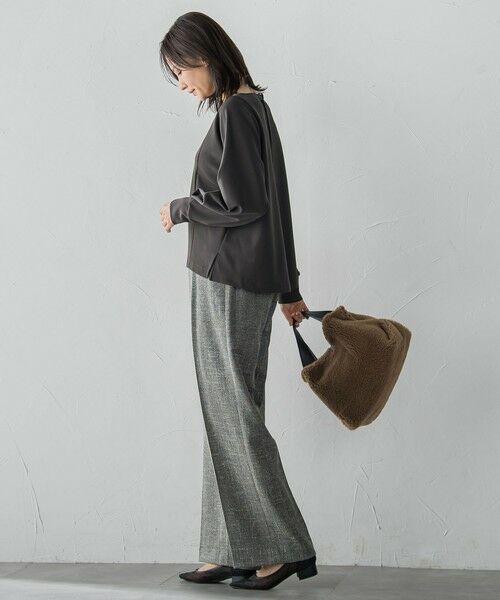 LAUTREAMONT / ロートレアモン カットソー | プロシェルジョーゼットカットソー≪セットアップ対応/洗濯機で洗える≫ | 詳細11