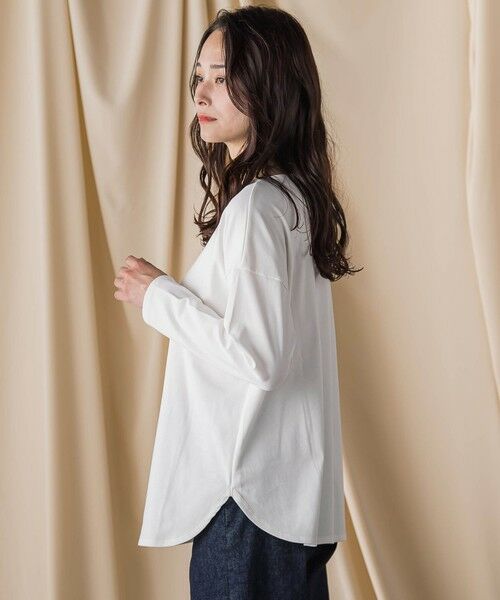 LAUTREAMONT / ロートレアモン カットソー | エッセンシャルフライスカットソー ≪洗濯機で洗える≫ | 詳細1