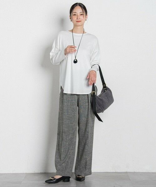 LAUTREAMONT / ロートレアモン カットソー | エッセンシャルフライスカットソー ≪洗濯機で洗える≫ | 詳細11