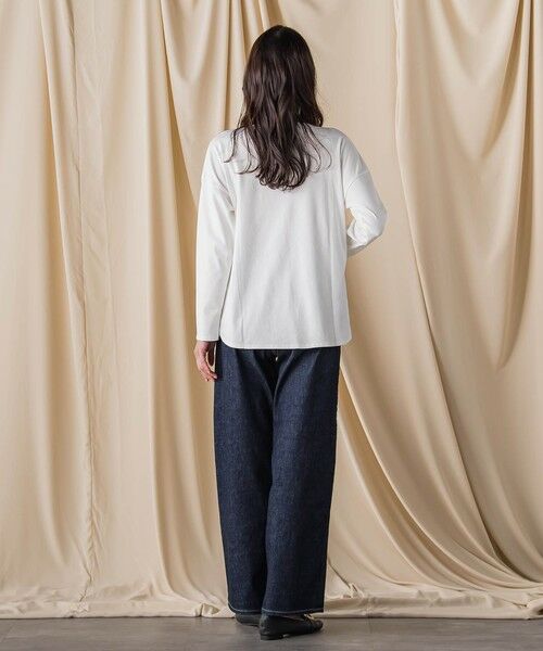 LAUTREAMONT / ロートレアモン カットソー | エッセンシャルフライスカットソー ≪洗濯機で洗える≫ | 詳細4