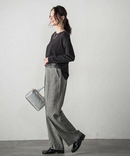 LAUTREAMONT / ロートレアモン カットソー | エッセンシャルフライスカットソー ≪洗濯機で洗える≫ | 詳細18