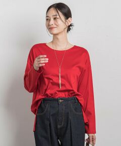 LAUTREAMONT / ロートレアモン カットソー | 【WEB限定】汗じみ防止スムースロングTシャツ ≪洗える／接触冷感≫