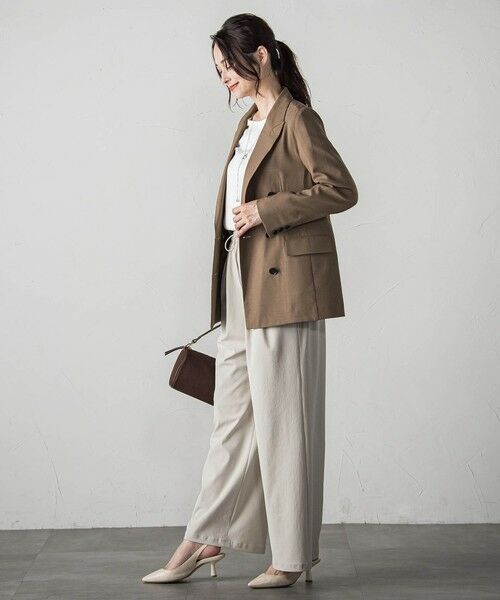 LAUTREAMONT / ロートレアモン カットソー | 【WEB限定】汗じみ防止スムースロングTシャツ ≪洗える／接触冷感≫ | 詳細4