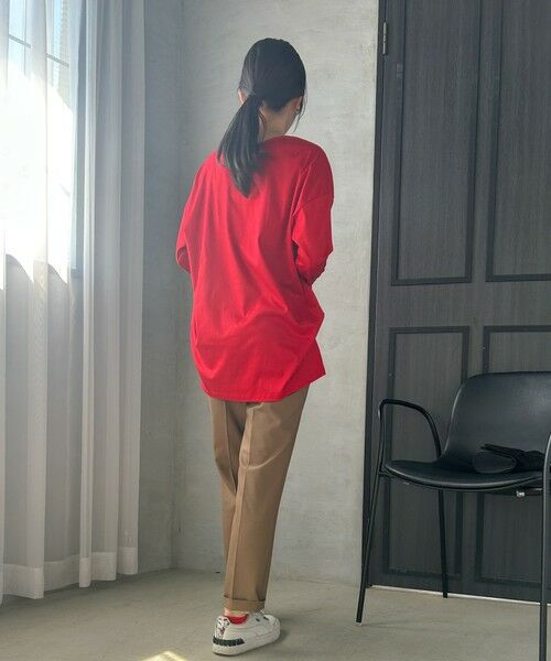 LAUTREAMONT / ロートレアモン カットソー | 【WEB限定】汗じみ防止スムースロングTシャツ ≪洗える／接触冷感≫ | 詳細9