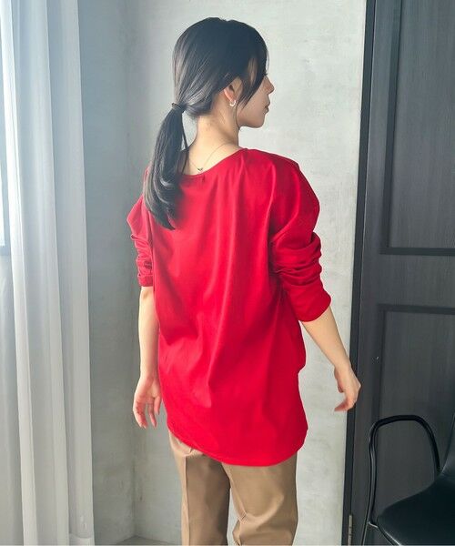 LAUTREAMONT / ロートレアモン カットソー | 【WEB限定】汗じみ防止スムースロングTシャツ ≪洗える／接触冷感≫ | 詳細7