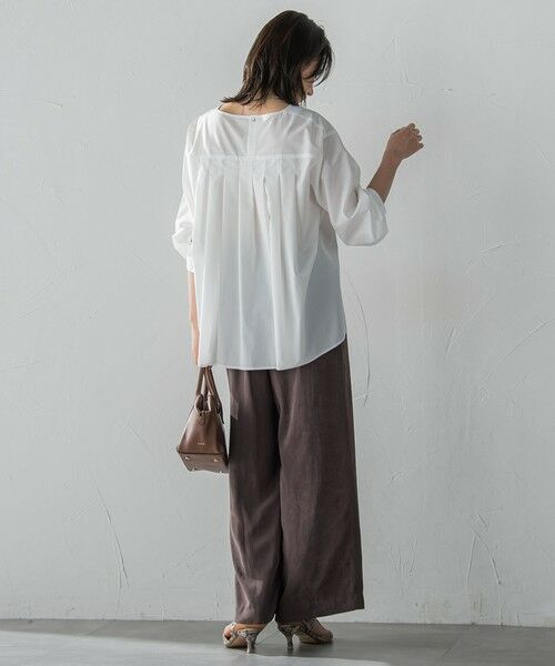 LAUTREAMONT / ロートレアモン その他パンツ | エアリースエード調プルオンパンツ≪洗濯機で洗える≫ | 詳細6