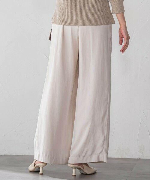 LAUTREAMONT / ロートレアモン その他パンツ | エアリースエード調プルオンパンツ≪洗濯機で洗える≫ | 詳細14