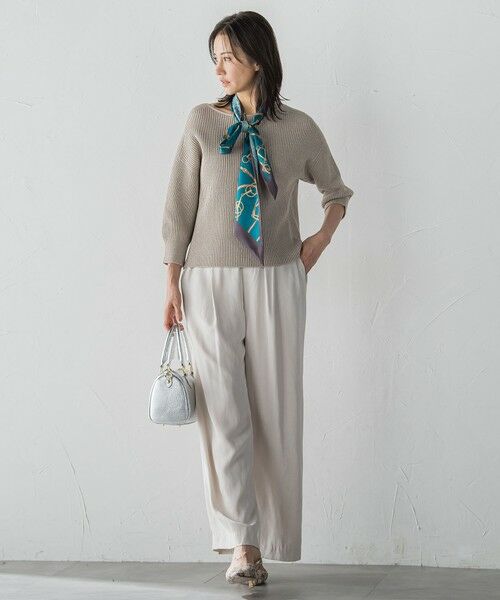 LAUTREAMONT / ロートレアモン その他パンツ | エアリースエード調プルオンパンツ≪洗濯機で洗える≫ | 詳細15