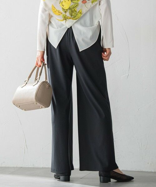 LAUTREAMONT / ロートレアモン その他パンツ | 【WEB限定】Active Beautyワイドパンツ≪洗濯機で洗える≫ | 詳細2