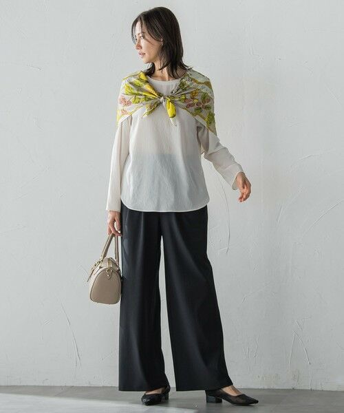 LAUTREAMONT / ロートレアモン その他パンツ | 【WEB限定】Active Beautyワイドパンツ≪洗濯機で洗える≫ | 詳細3