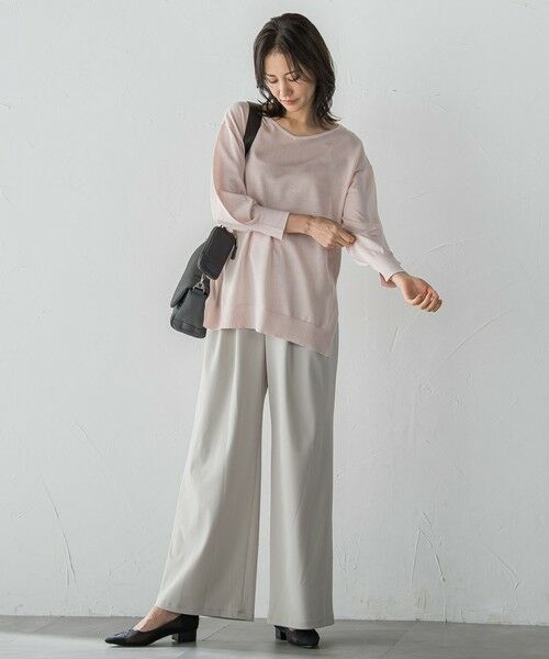 LAUTREAMONT / ロートレアモン その他パンツ | 【WEB限定】Active Beautyワイドパンツ≪洗濯機で洗える≫ | 詳細15