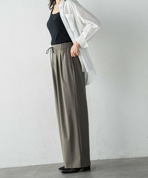 LAUTREAMONT / ロートレアモン その他パンツ | 【WEB限定】Active Beautyワイドパンツ≪洗濯機で洗える≫ | 詳細19