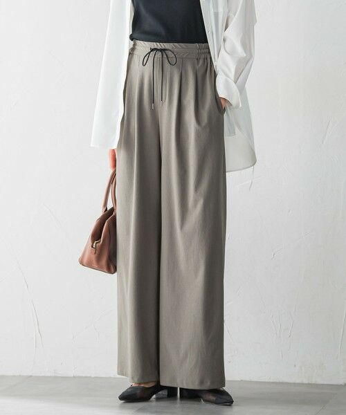 LAUTREAMONT / ロートレアモン その他パンツ | 【WEB限定】Active Beautyワイドパンツ≪洗濯機で洗える≫ | 詳細20