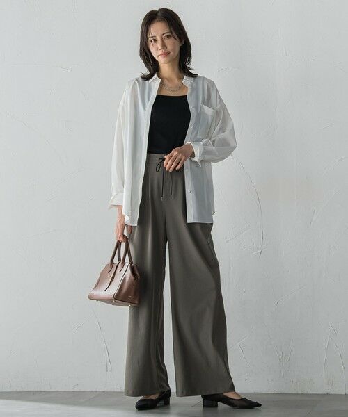 LAUTREAMONT / ロートレアモン その他パンツ | 【WEB限定】Active Beautyワイドパンツ≪洗濯機で洗える≫ | 詳細22