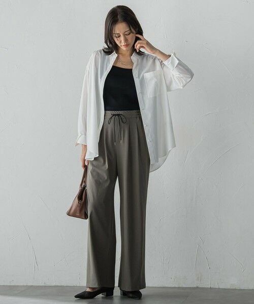 LAUTREAMONT / ロートレアモン その他パンツ | 【WEB限定】Active Beautyワイドパンツ≪洗濯機で洗える≫ | 詳細23