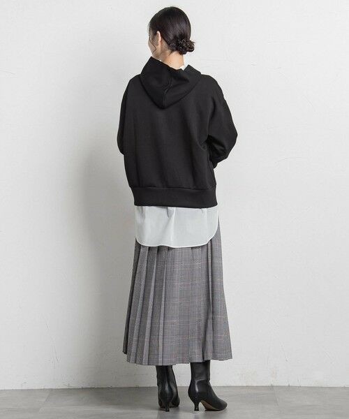 LAUTREAMONT / ロートレアモン ミニ・ひざ丈スカート | アシンメトリーコンビプリーツスカート | 詳細20