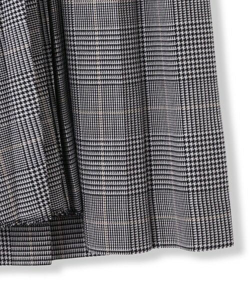 LAUTREAMONT / ロートレアモン ミニ・ひざ丈スカート | アシンメトリーコンビプリーツスカート | 詳細25