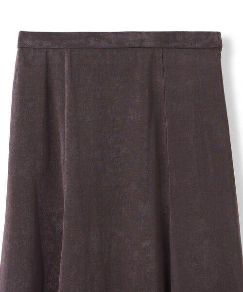 LAUTREAMONT / ロートレアモン ミニ・ひざ丈スカート | エアリースエード調フレアスカート≪洗濯機で洗える≫ | 詳細14