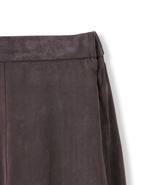 LAUTREAMONT / ロートレアモン ミニ・ひざ丈スカート | エアリースエード調フレアスカート≪洗濯機で洗える≫ | 詳細15