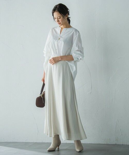 LAUTREAMONT / ロートレアモン ミニ・ひざ丈スカート | エアリースエード調フレアスカート≪洗濯機で洗える≫ | 詳細26