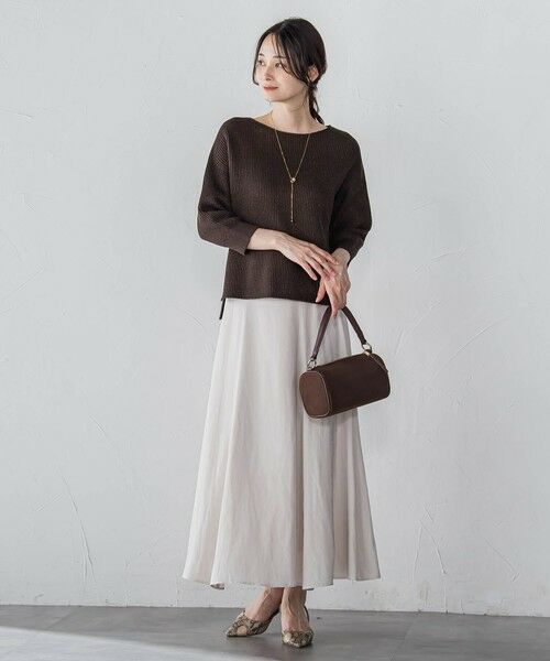 LAUTREAMONT / ロートレアモン ミニ・ひざ丈スカート | エアリースエード調フレアスカート≪洗濯機で洗える≫ | 詳細29