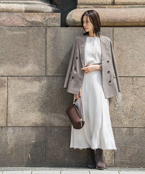 LAUTREAMONT / ロートレアモン ミニ・ひざ丈スカート | エアリースエード調フレアスカート≪洗濯機で洗える≫ | 詳細20