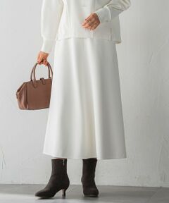 LAUTREAMONT / ロートレアモン ミニ・ひざ丈スカート | プロシェルジョーゼット フレアスカート ≪セットアップ対応/洗濯機で洗える≫