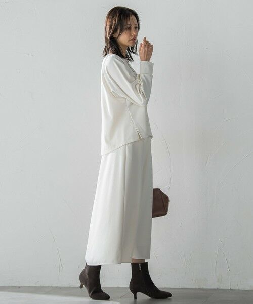 LAUTREAMONT / ロートレアモン ミニ・ひざ丈スカート | プロシェルジョーゼット フレアスカート ≪セットアップ対応/洗濯機で洗える≫ | 詳細2