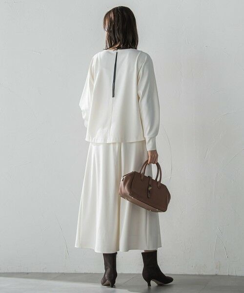 LAUTREAMONT / ロートレアモン ミニ・ひざ丈スカート | プロシェルジョーゼット フレアスカート ≪セットアップ対応/洗濯機で洗える≫ | 詳細3