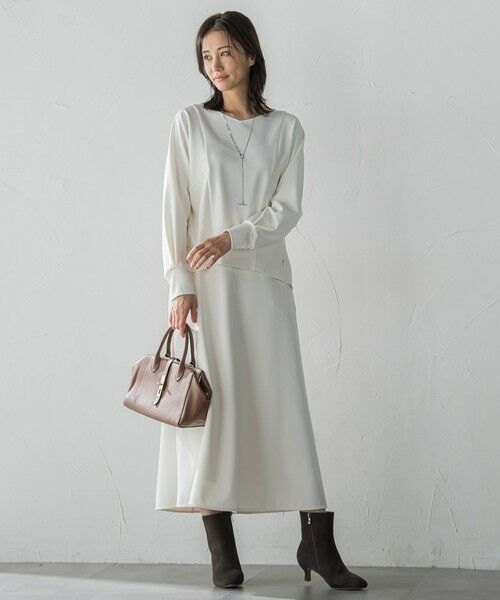 LAUTREAMONT / ロートレアモン ミニ・ひざ丈スカート | プロシェルジョーゼット フレアスカート ≪セットアップ対応/洗濯機で洗える≫ | 詳細4