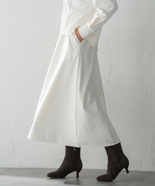 LAUTREAMONT / ロートレアモン ミニ・ひざ丈スカート | プロシェルジョーゼット フレアスカート ≪セットアップ対応/洗濯機で洗える≫ | 詳細5