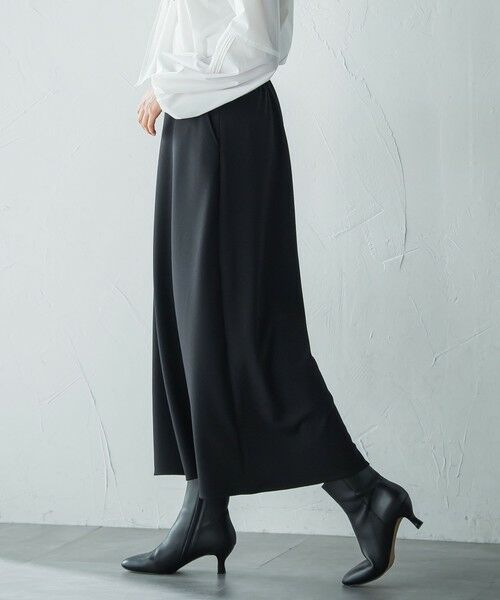 LAUTREAMONT / ロートレアモン ミニ・ひざ丈スカート | プロシェルジョーゼット フレアスカート ≪セットアップ対応/洗濯機で洗える≫ | 詳細10