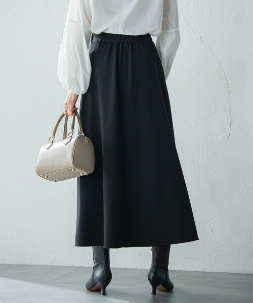 LAUTREAMONT / ロートレアモン ミニ・ひざ丈スカート | プロシェルジョーゼット フレアスカート ≪セットアップ対応/洗濯機で洗える≫ | 詳細11