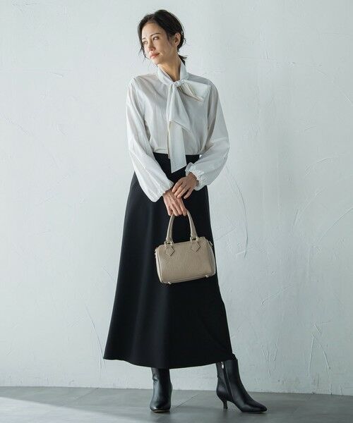 LAUTREAMONT / ロートレアモン ミニ・ひざ丈スカート | プロシェルジョーゼット フレアスカート ≪セットアップ対応/洗濯機で洗える≫ | 詳細12