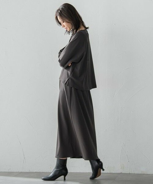 LAUTREAMONT / ロートレアモン ミニ・ひざ丈スカート | プロシェルジョーゼット フレアスカート ≪セットアップ対応/洗濯機で洗える≫ | 詳細17