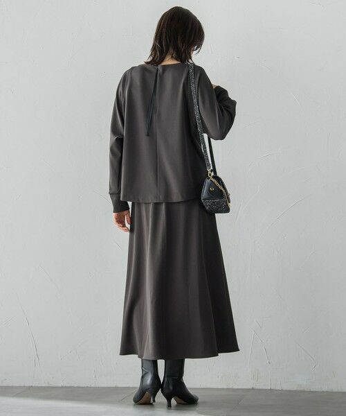 LAUTREAMONT / ロートレアモン ミニ・ひざ丈スカート | プロシェルジョーゼット フレアスカート ≪セットアップ対応/洗濯機で洗える≫ | 詳細18