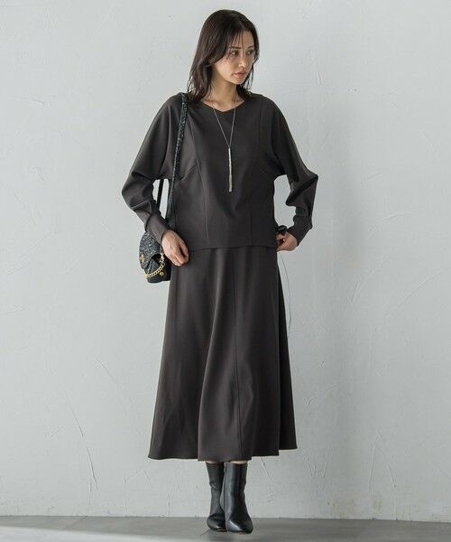 LAUTREAMONT / ロートレアモン ミニ・ひざ丈スカート | プロシェルジョーゼット フレアスカート ≪セットアップ対応/洗濯機で洗える≫ | 詳細19