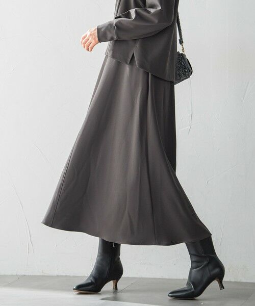 LAUTREAMONT / ロートレアモン ミニ・ひざ丈スカート | プロシェルジョーゼット フレアスカート ≪セットアップ対応/洗濯機で洗える≫ | 詳細20