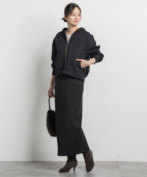 LAUTREAMONT / ロートレアモン ミニ・ひざ丈スカート | cotton Air ナロースカート≪洗濯機で洗える≫ | 詳細9