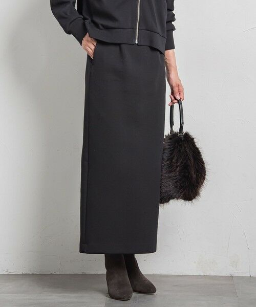 LAUTREAMONT / ロートレアモン ミニ・ひざ丈スカート | cotton Air ナロースカート≪洗濯機で洗える≫ | 詳細11