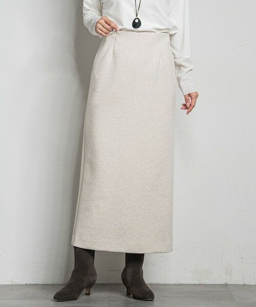 LAUTREAMONT / ロートレアモン ミニ・ひざ丈スカート | cotton Air ナロースカート≪洗濯機で洗える≫ | 詳細14