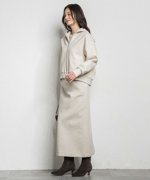 LAUTREAMONT / ロートレアモン ミニ・ひざ丈スカート | cotton Air ナロースカート≪洗濯機で洗える≫ | 詳細20