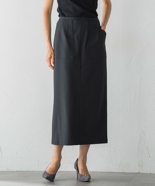 LAUTREAMONT / ロートレアモン ミニ・ひざ丈スカート | 【WEB限定】Active Beautyナロースカート≪洗濯機で洗える≫ | 詳細1