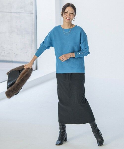 LAUTREAMONT / ロートレアモン ミニ・ひざ丈スカート | 【WEB限定】Active Beautyナロースカート≪洗濯機で洗える≫ | 詳細17