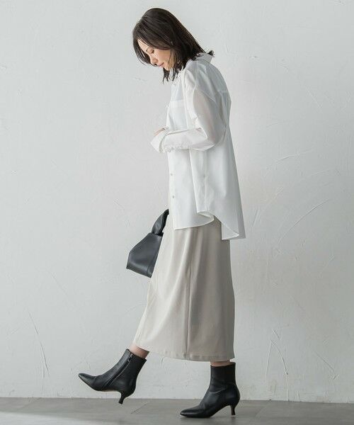 LAUTREAMONT / ロートレアモン ミニ・ひざ丈スカート | 【WEB限定】Active Beautyナロースカート≪洗濯機で洗える≫ | 詳細25